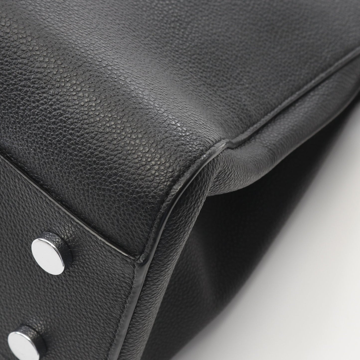 カバ リヴゴーシュ ハンドバッグ レザー ブラック 2WAY サンローランパリ バッグ SAINT LAURENT PARIS