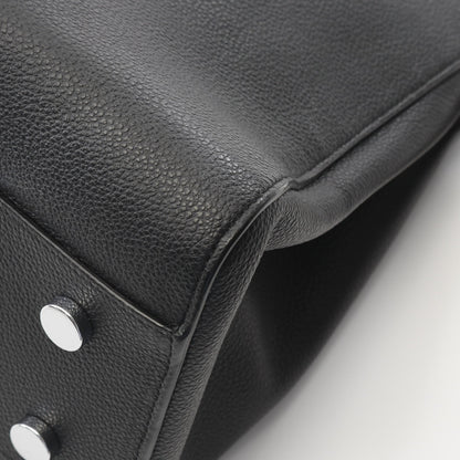 カバ リヴゴーシュ ハンドバッグ レザー ブラック 2WAY サンローランパリ バッグ SAINT LAURENT PARIS