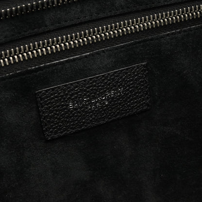 カバ リヴゴーシュ ハンドバッグ レザー ブラック 2WAY サンローランパリ バッグ SAINT LAURENT PARIS
