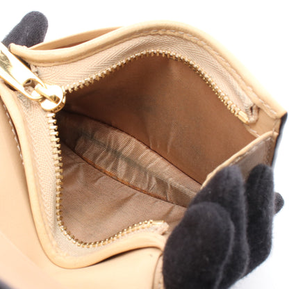 GGスプリーム ホースビットプリント 二つ折り財布 PVC ベージュ ゴールド グッチ 財布・小物 GUCCI