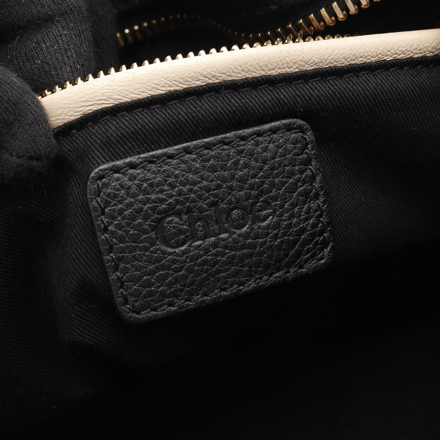 パラティ ミディアム ハンドバッグ レザー ブラック 2WAY クロエ バッグ Chloe