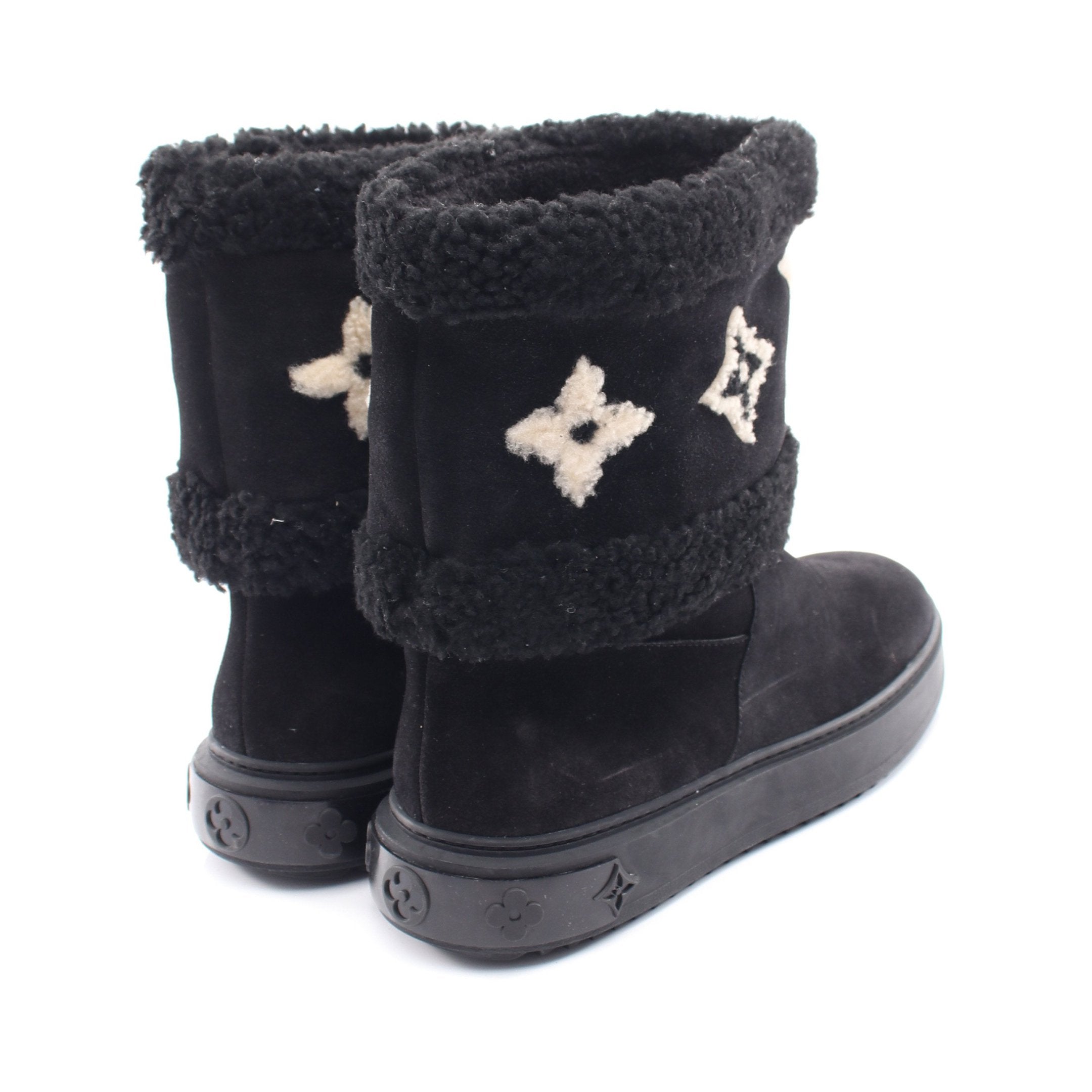 ルイヴィトン LOUIS VUITTON スノードロップライン モノグラム ブーツ