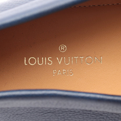 モンテーニュライン ローファー レザー ネイビー ルイヴィトン シューズ LOUIS VUITTON