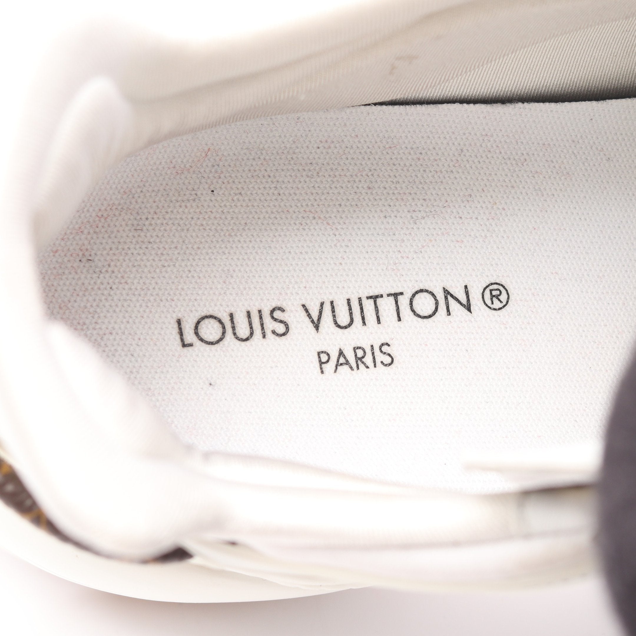 ラン55 スニーカー ファブリック ホワイト ゴールド ルイヴィトン – RECLO