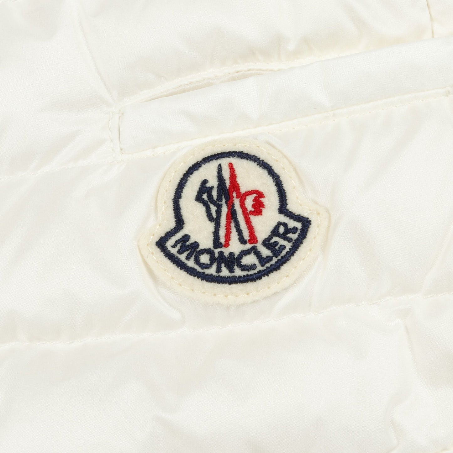 ダウンベスト ナイロン ホワイト モンクレール アウター MONCLER