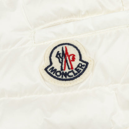 ダウンベスト ナイロン ホワイト モンクレール アウター MONCLER