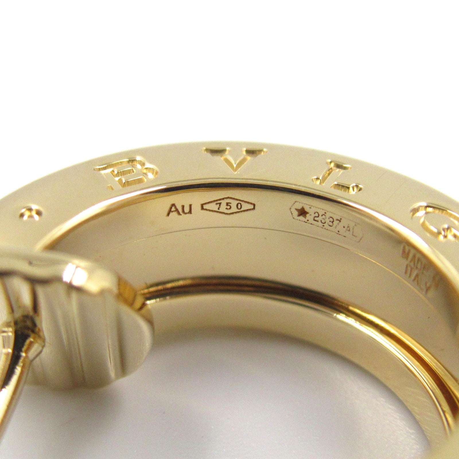 B-zero1 ビーゼロワン ピアス ダイヤ ピアス K18（イエローゴールド） ダイヤモンド クリア ブルガリ アクセサリー BVLGARI