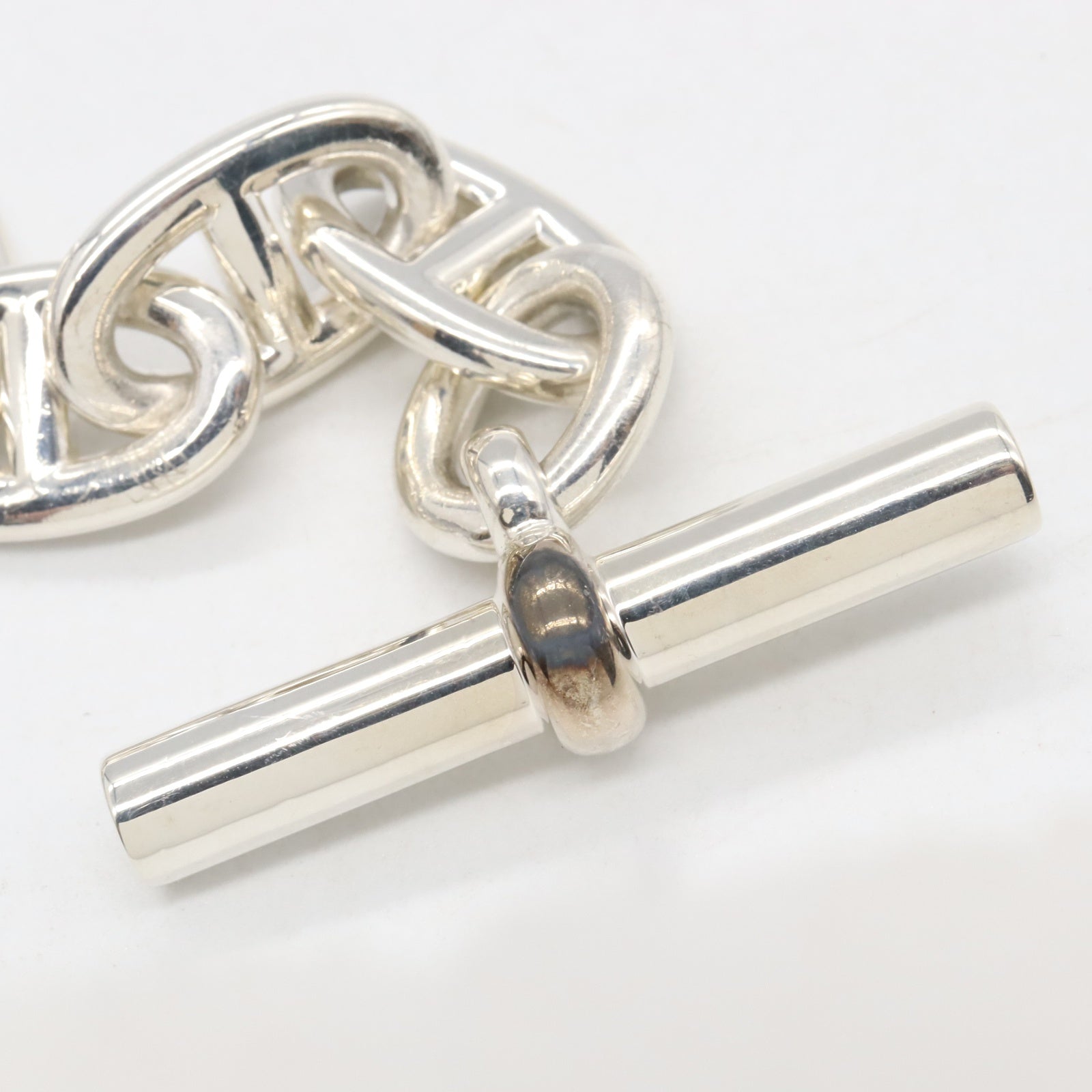 シェーヌダンクル ブレス TGM 13コマ ブレスレット シルバー925 シルバー エルメス アクセサリー HERMES