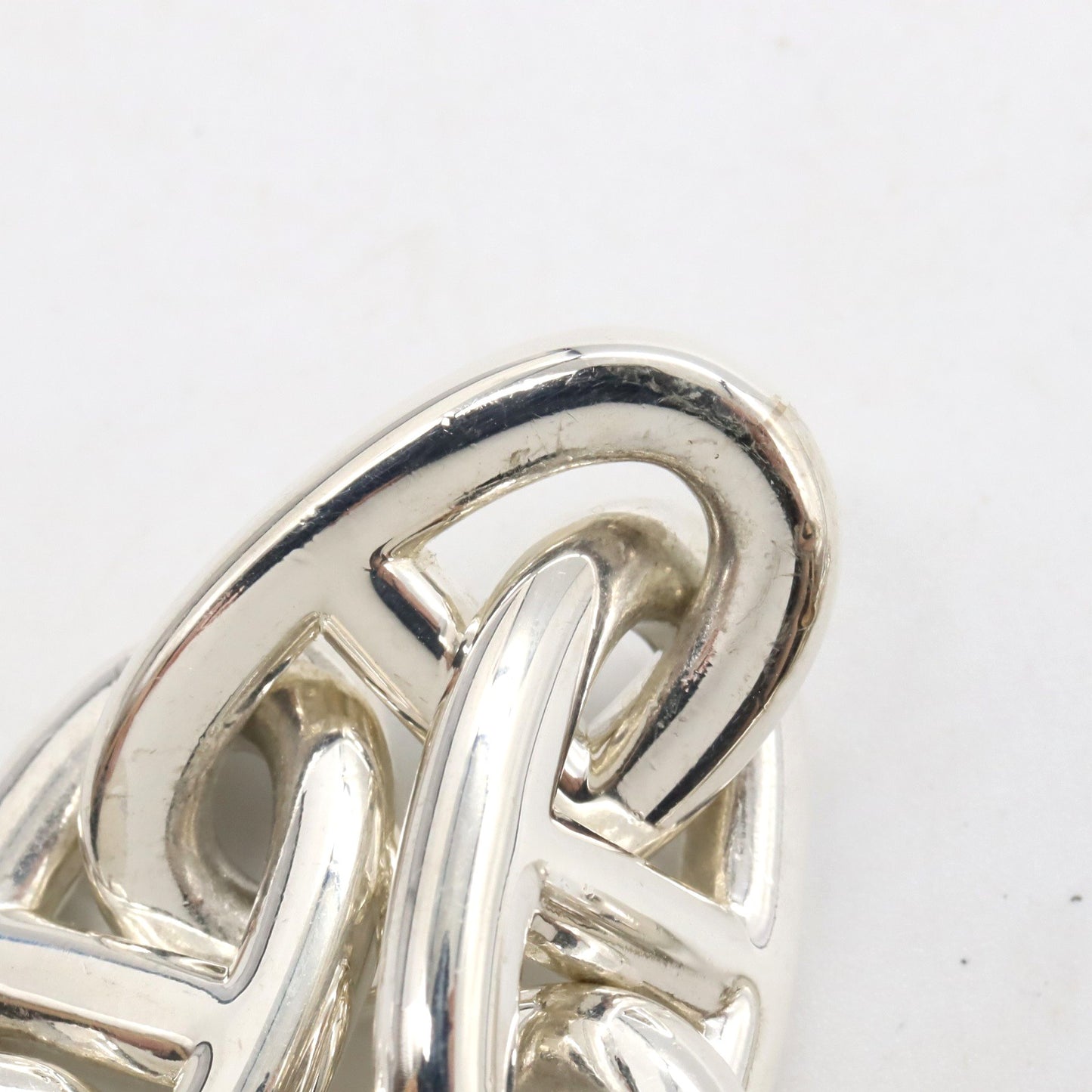シェーヌダンクル ブレス TGM 13コマ ブレスレット シルバー925 シルバー エルメス アクセサリー HERMES