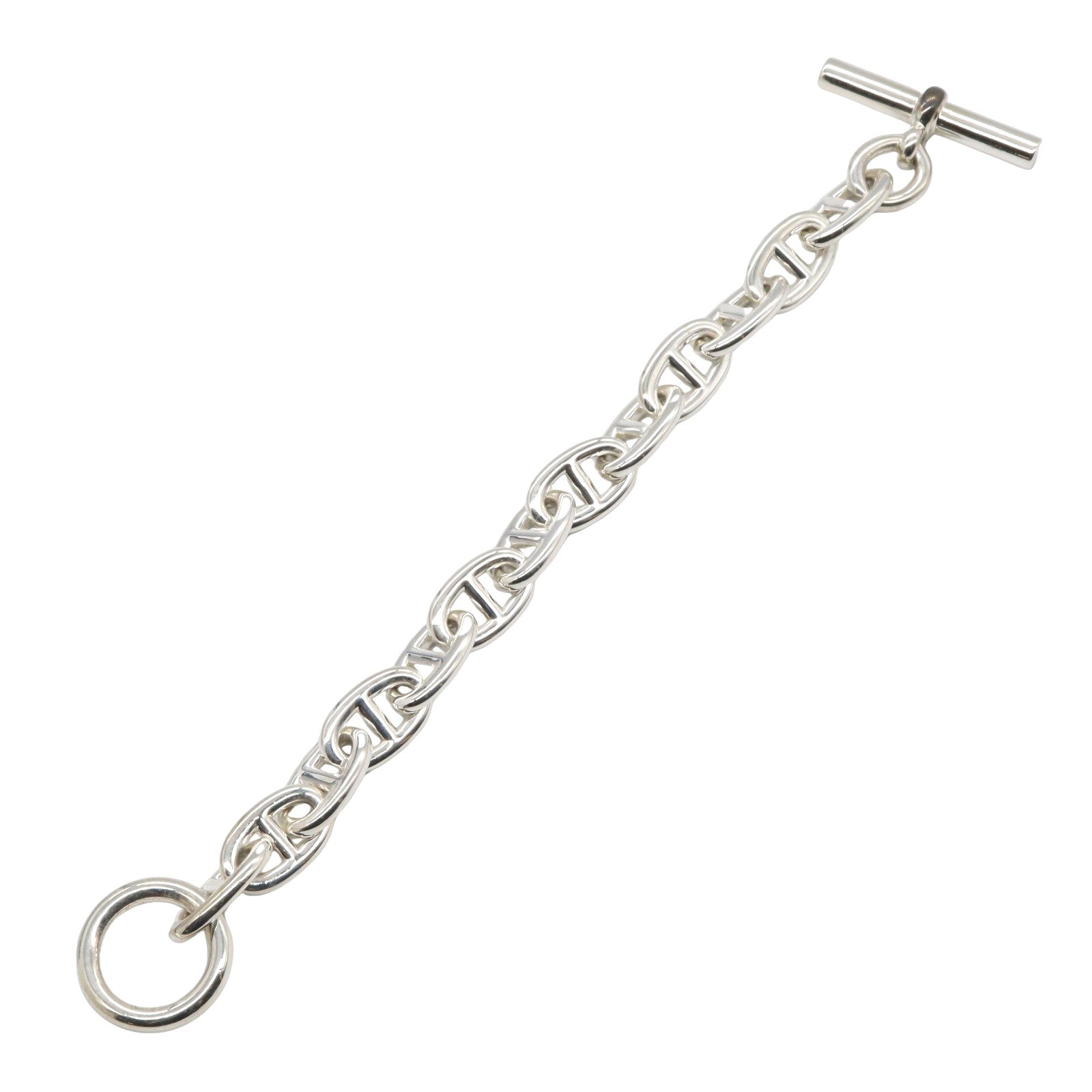 シェーヌダンクル ブレス TGM 13コマ ブレスレット シルバー925 シルバー エルメス アクセサリー HERMES