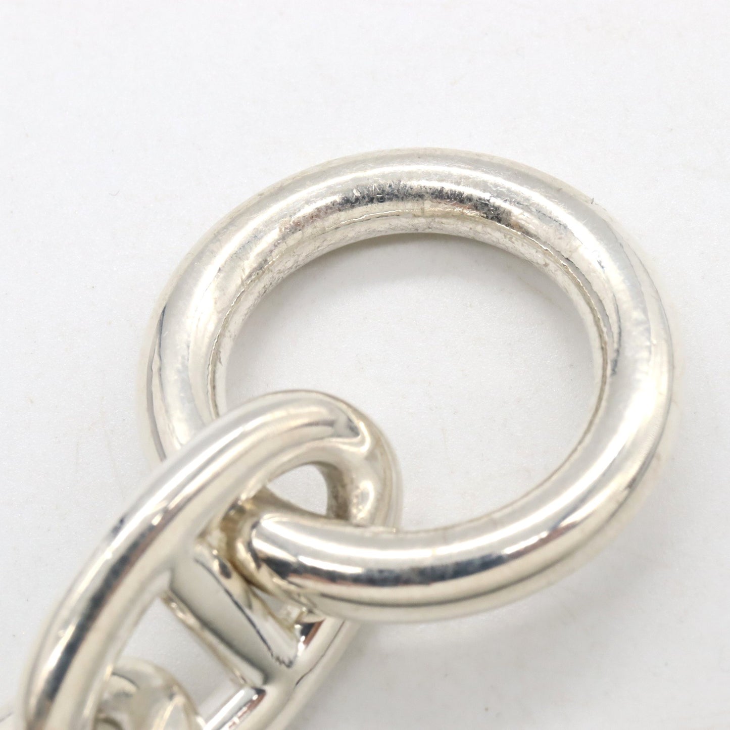 シェーヌダンクル ブレス TGM 13コマ ブレスレット シルバー925 シルバー エルメス アクセサリー HERMES