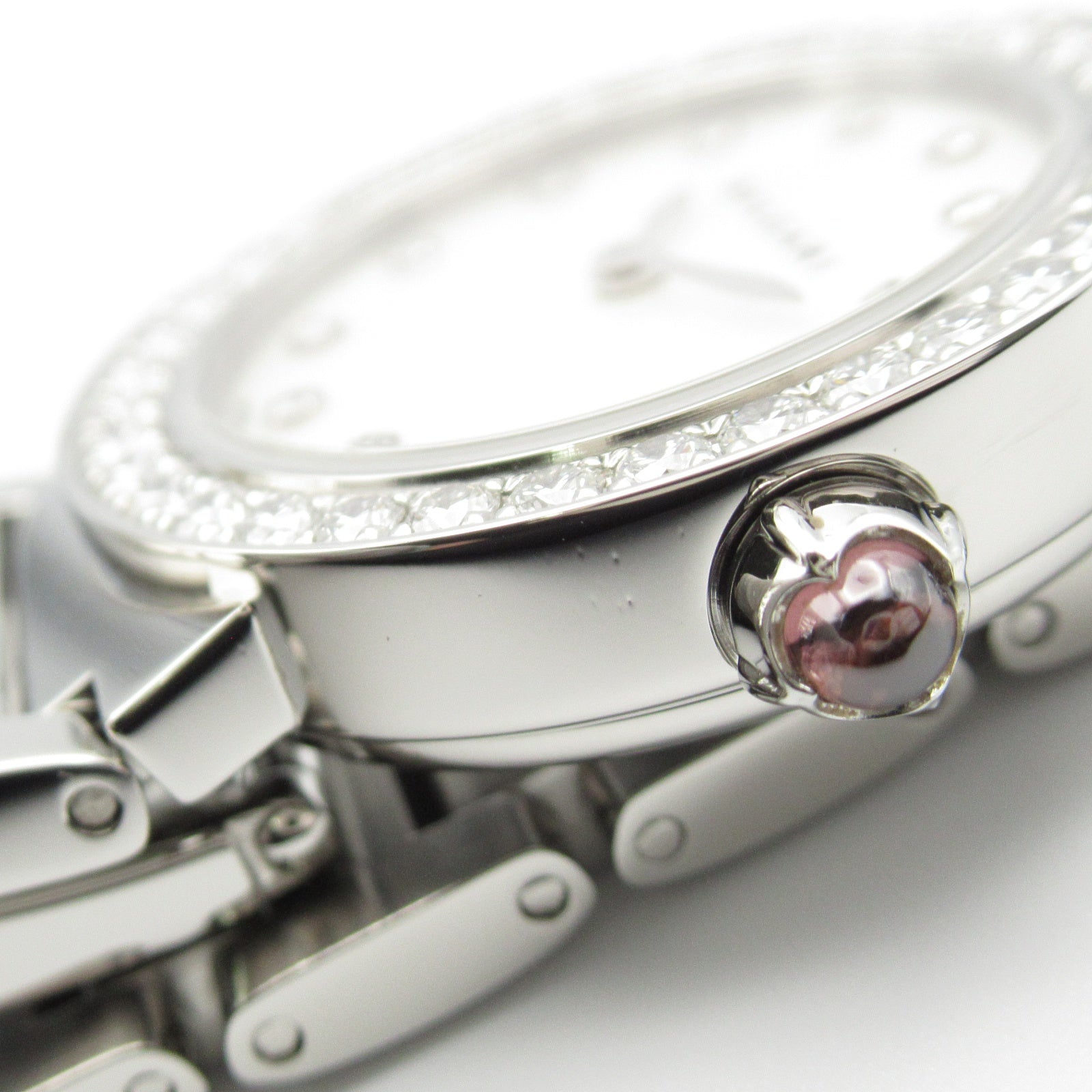 ブルガリ ブルガリ 12P/ダイヤベゼル レディース 腕時計 クオーツ  