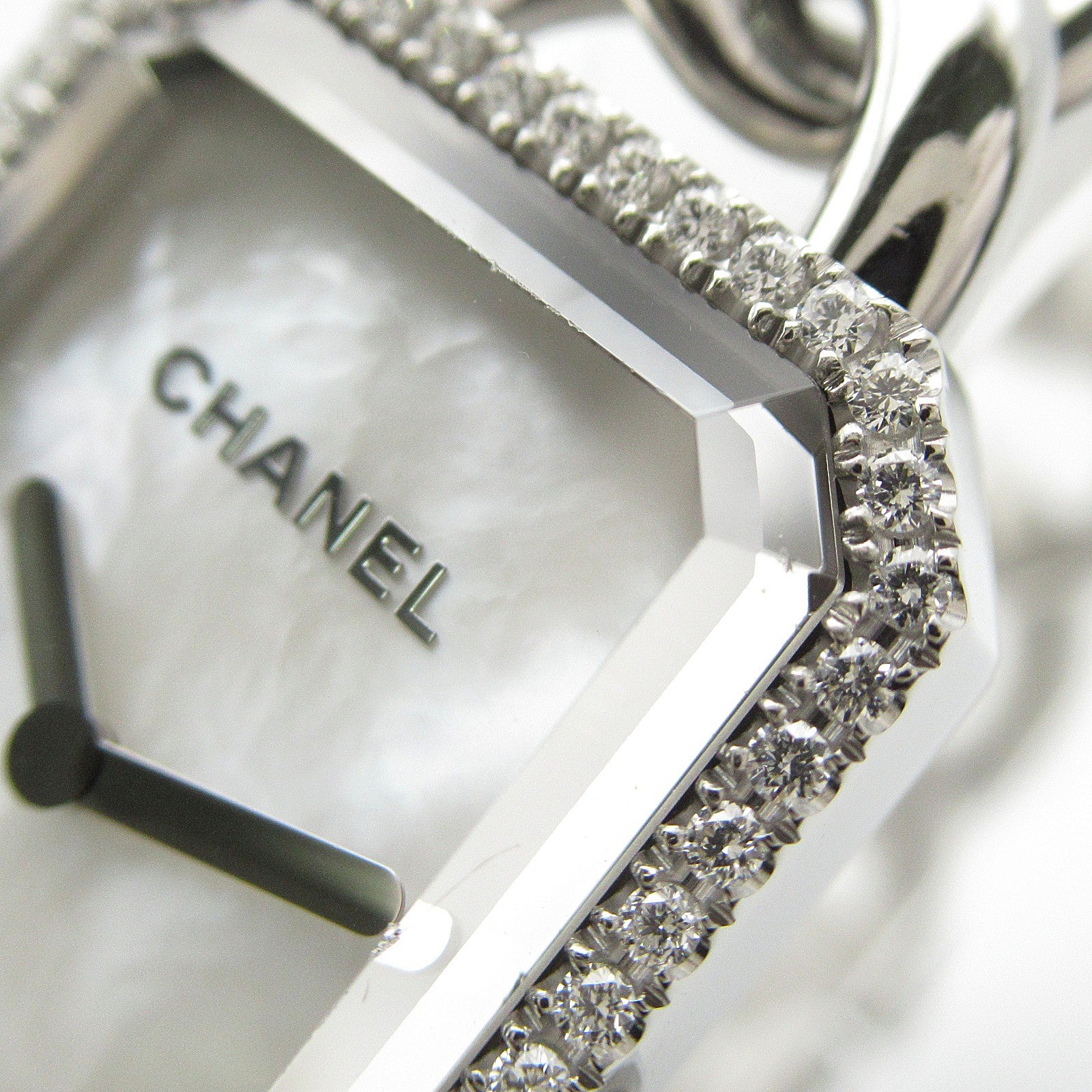 シャネル　プルミエール　ダイヤ　【美品】 CHANEL シャネル H0114 プルミエール フルダイヤモンド 腕時計