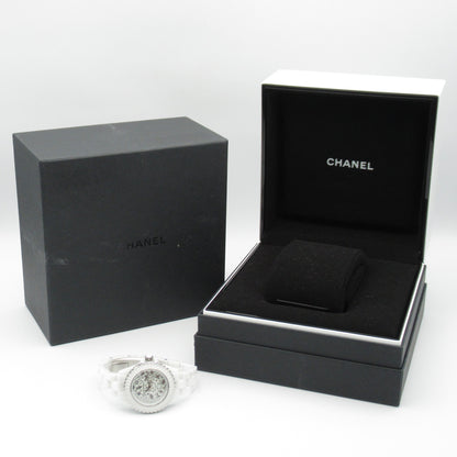 J12 コズミック レディース 腕時計 クオーツ セラミック ホワイト シャネル 時計 CHANEL