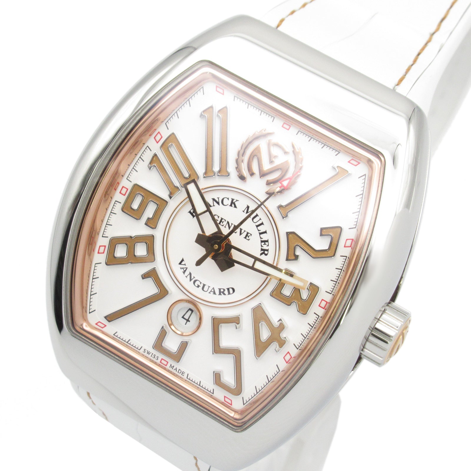 フランクミュラー　FRANCKMILLER ヴァンガード時計箱　付属ベルト付 新品)FRANCK MULLER フランク・ミュラー ヴァンガード ヴァンガード