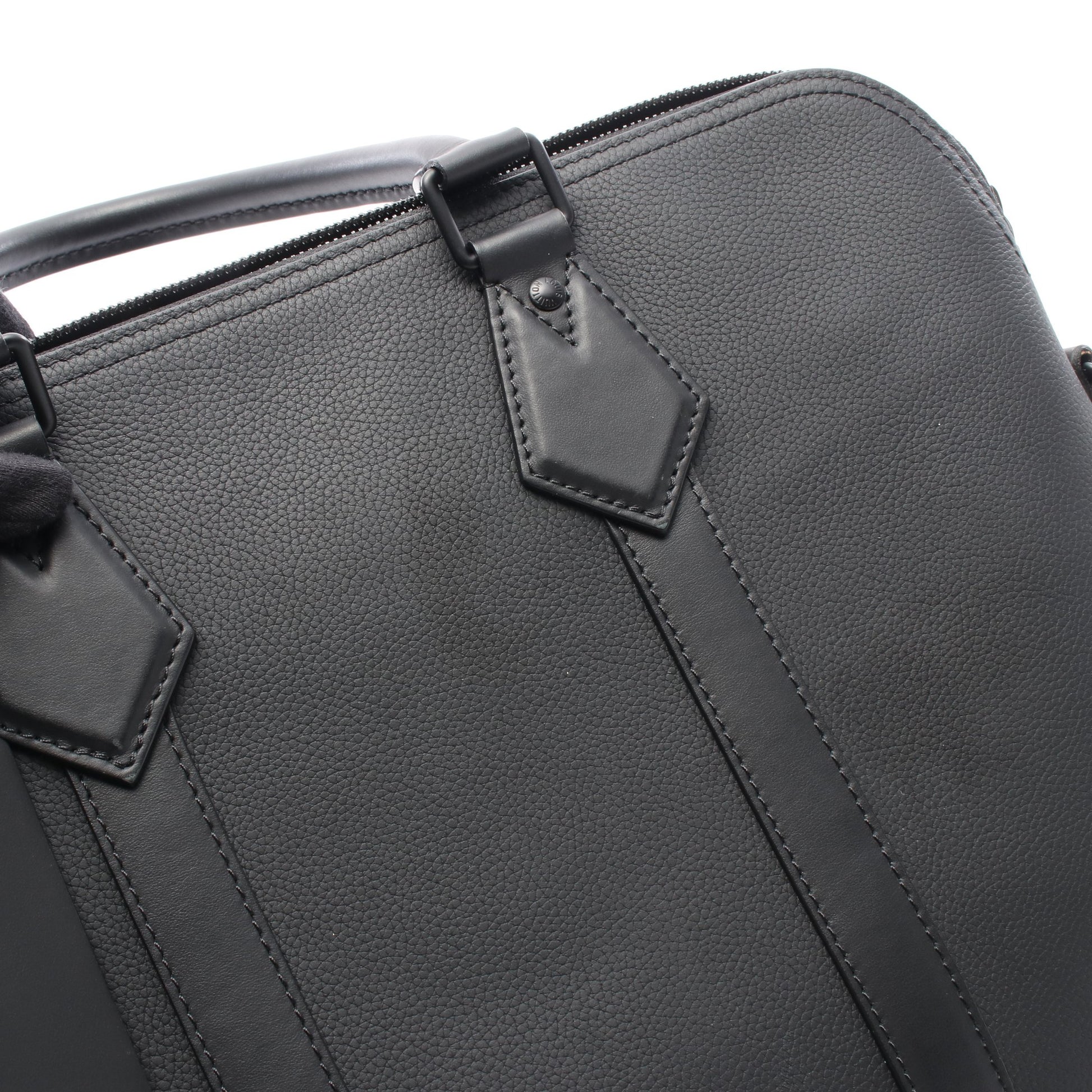 テイクオフ アエログラム ブリーフケース ビジネスバッグ レザー ブラック 2WAY ルイヴィトン バッグ LOUIS VUITTON