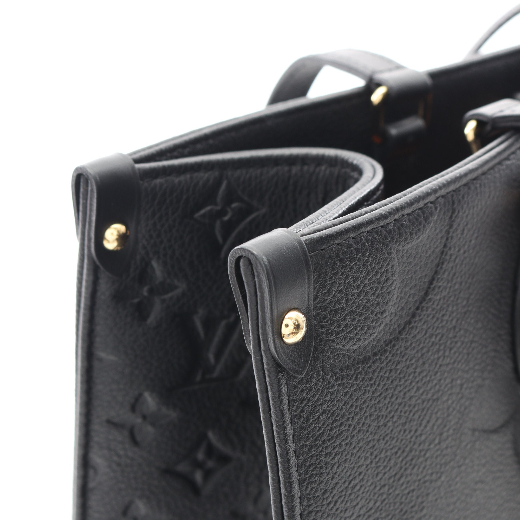 オンザゴーMM モノグラムアンプラント ノワール ショルダーバッグ