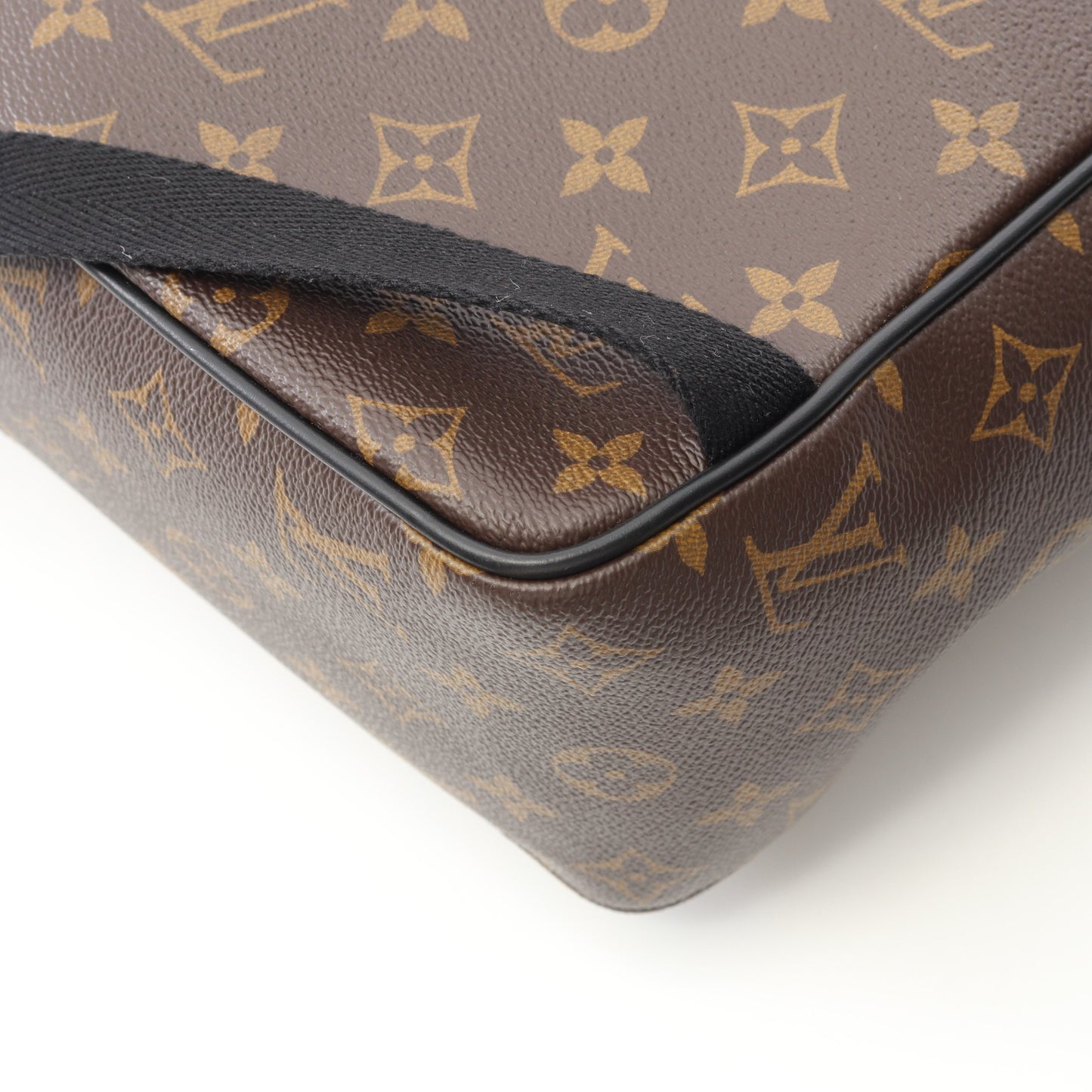 ジョッシュ モノグラムマカサー バックパック リュックサック PVC レザー ブラウン ブラック ルイヴィトン バッグ LOUIS VUITTON