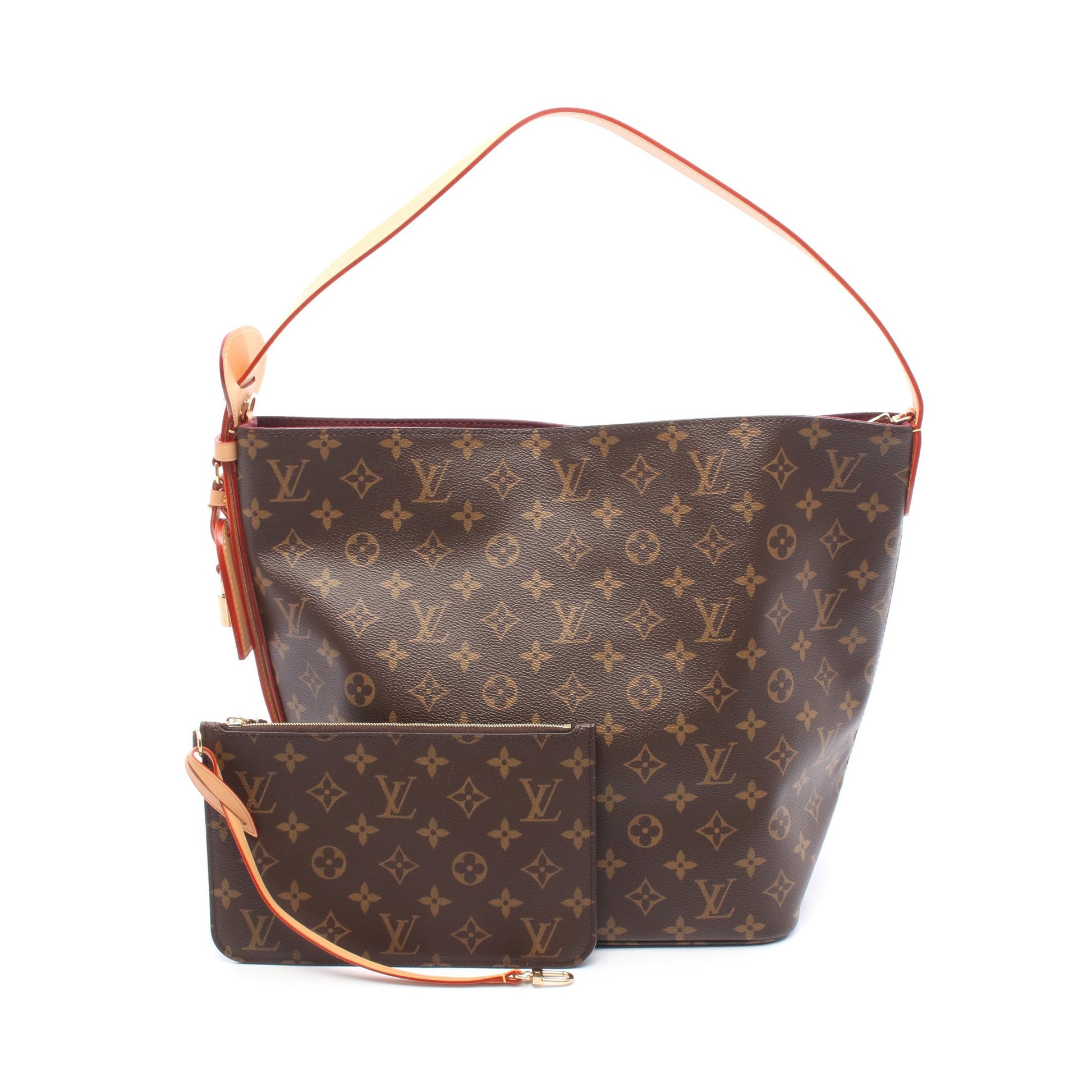 オールインGM ショルダーバッグ PVC レザー ブラウン ルイヴィトン バッグ LOUIS VUITTON