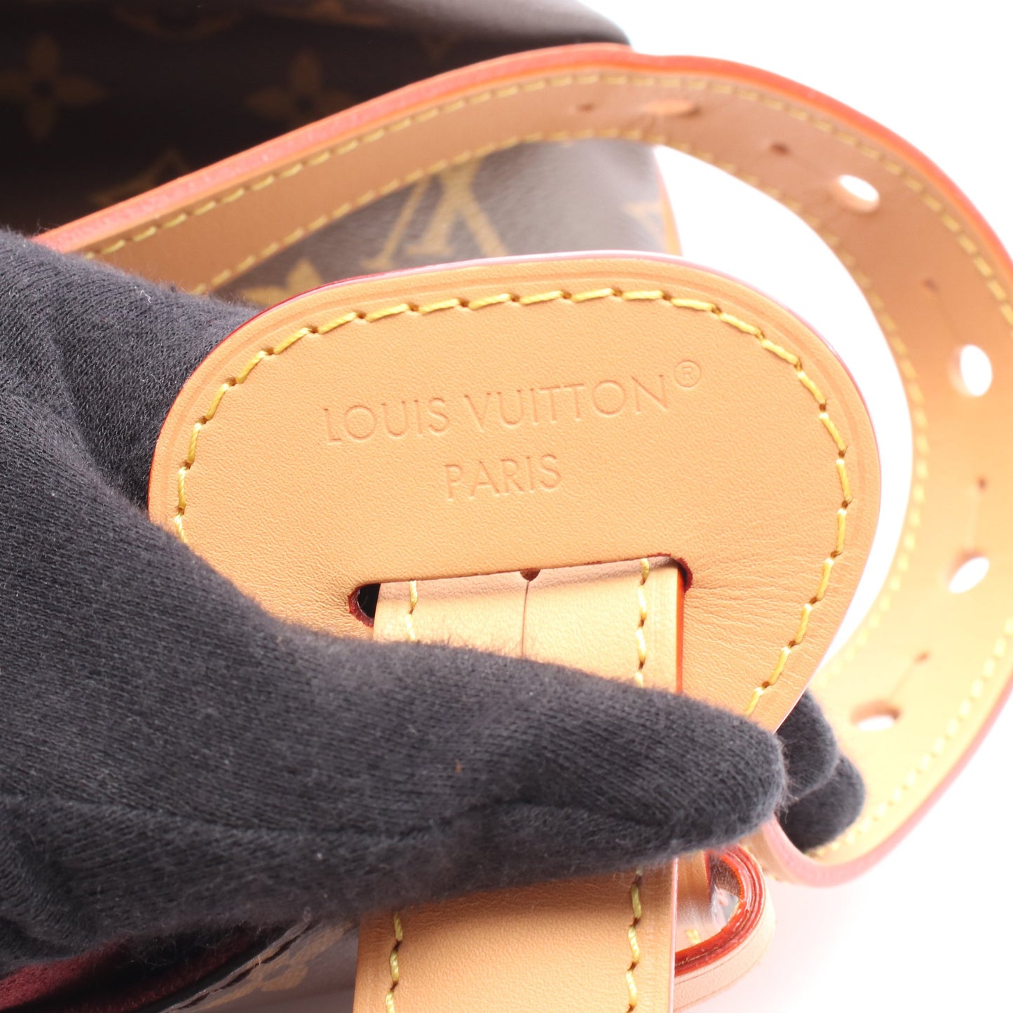オールインGM ショルダーバッグ PVC レザー ブラウン ルイヴィトン バッグ LOUIS VUITTON