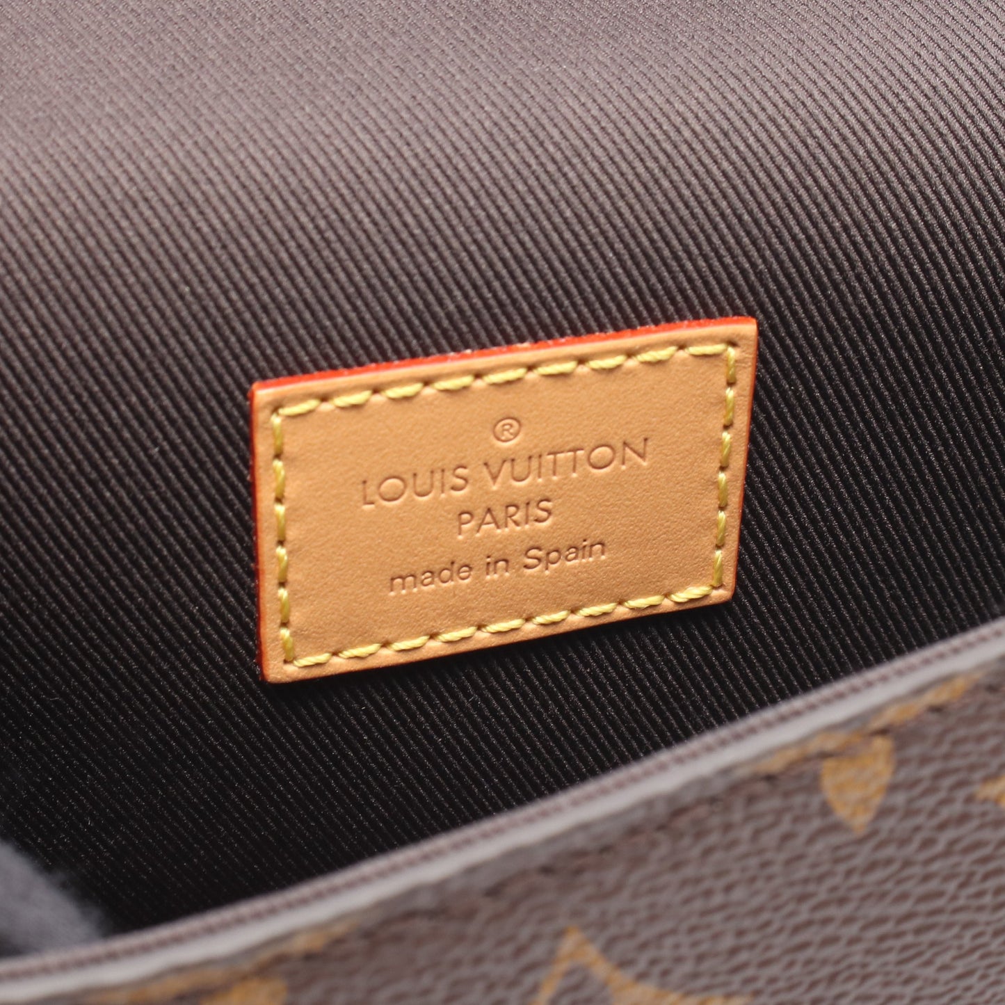 ナノ ディアヌ モノグラム ハンドバッグ PVC レザー ブラウン 2WAY ルイヴィトン バッグ LOUIS VUITTON