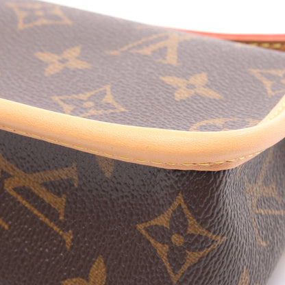 ナノ ディアヌ モノグラム ハンドバッグ PVC レザー ブラウン 2WAY ルイヴィトン バッグ LOUIS VUITTON