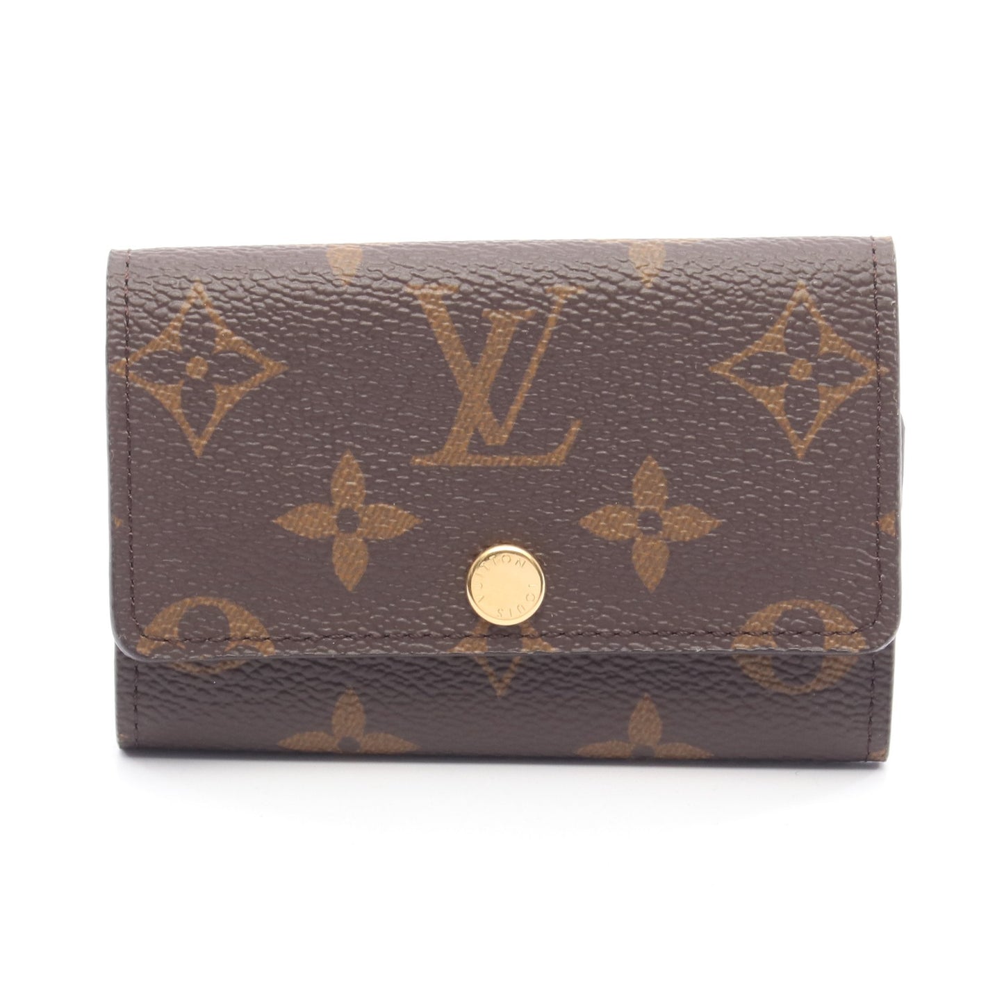 ミュルティクレ6 モノグラム 6連 キーケース PVC ブラウン ルイヴィトン 財布・小物 LOUIS VUITTON