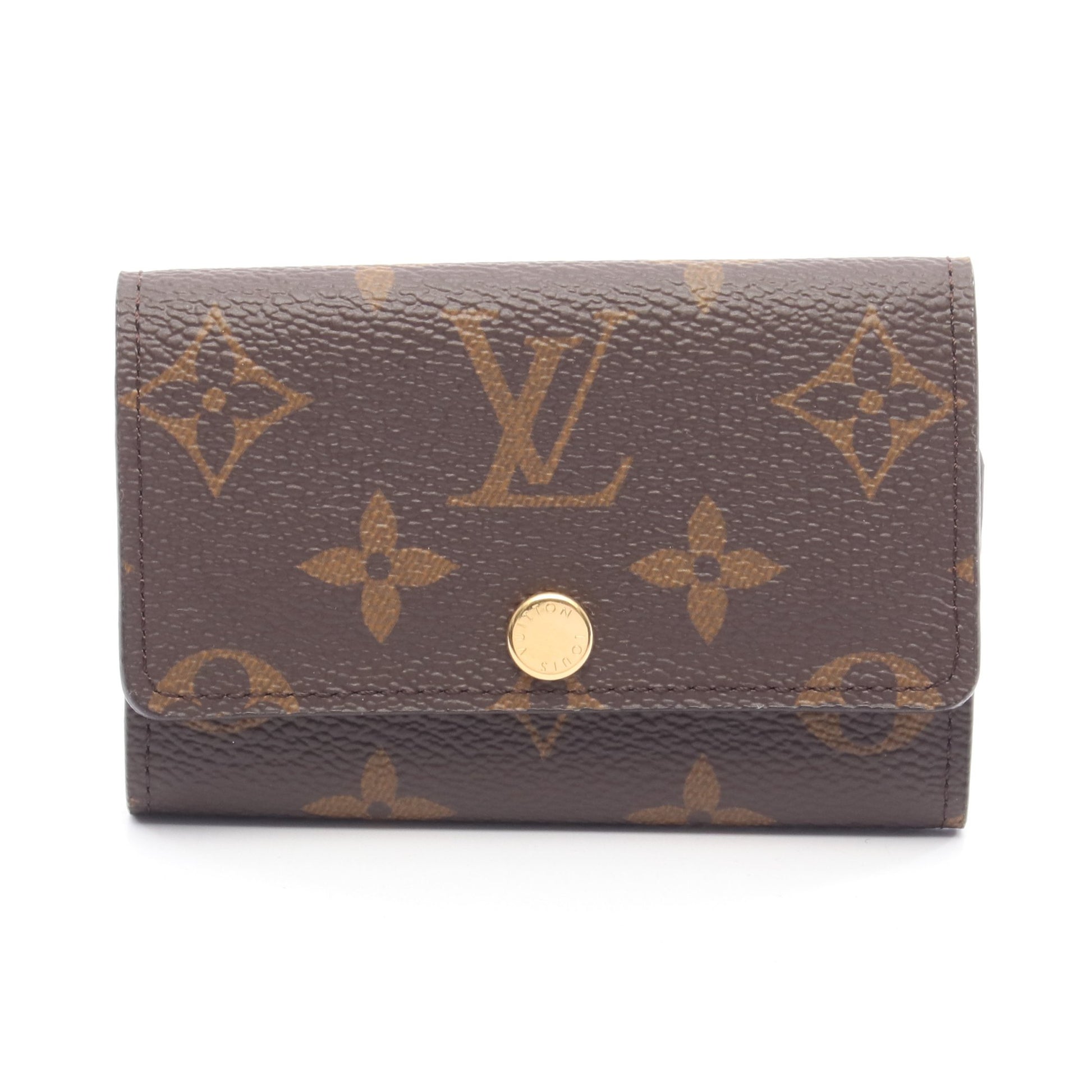 ミュルティクレ6 モノグラム 6連 キーケース PVC ブラウン ルイヴィトン 財布・小物 LOUIS VUITTON