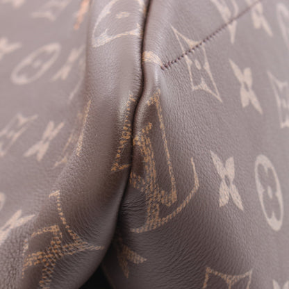 ショッパートートMM モノグラム ハンドバッグ トートバッグ レザー ブラウン 2WAY ルイヴィトン バッグ LOUIS VUITTON