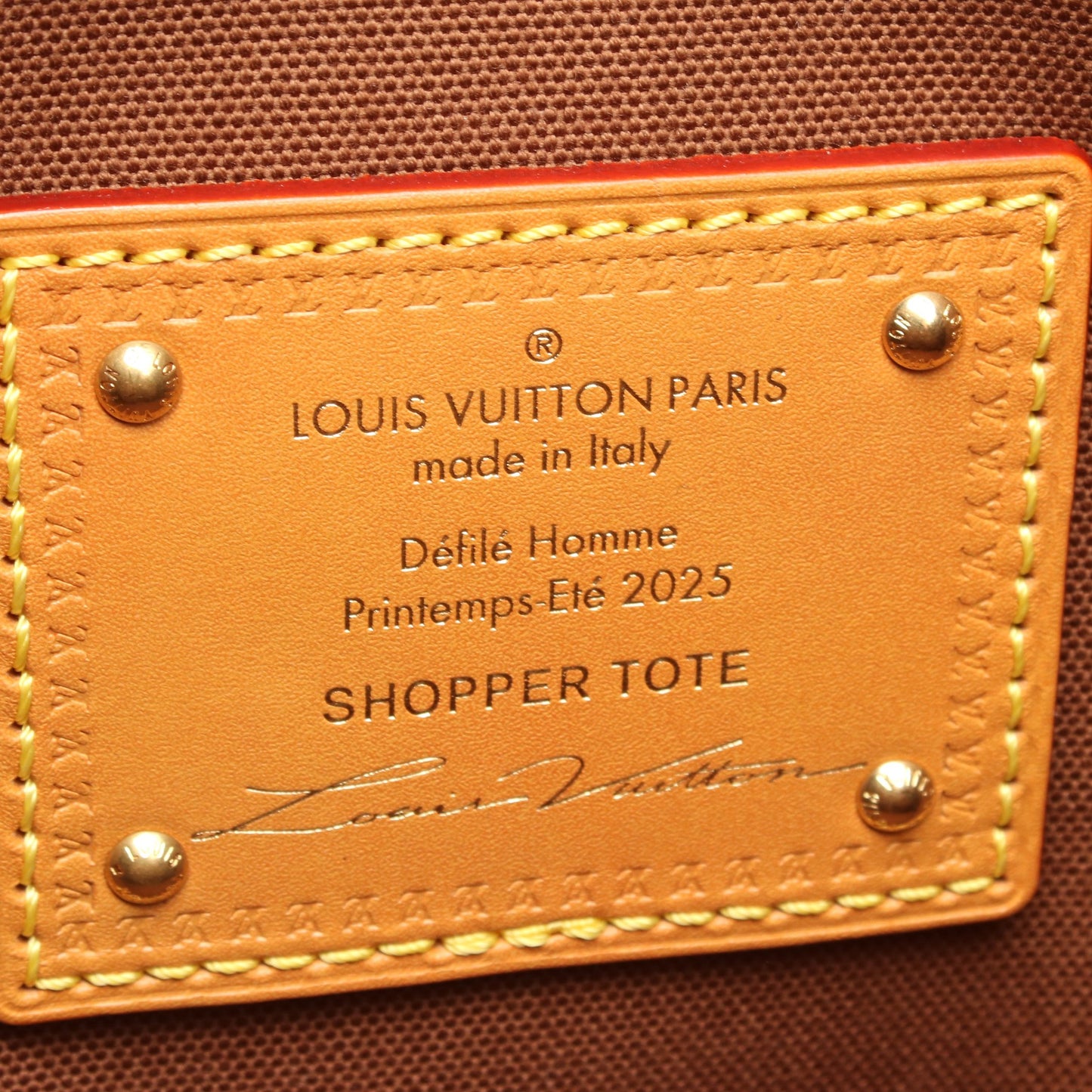 ショッパートートMM モノグラム ハンドバッグ トートバッグ レザー ブラウン 2WAY ルイヴィトン バッグ LOUIS VUITTON