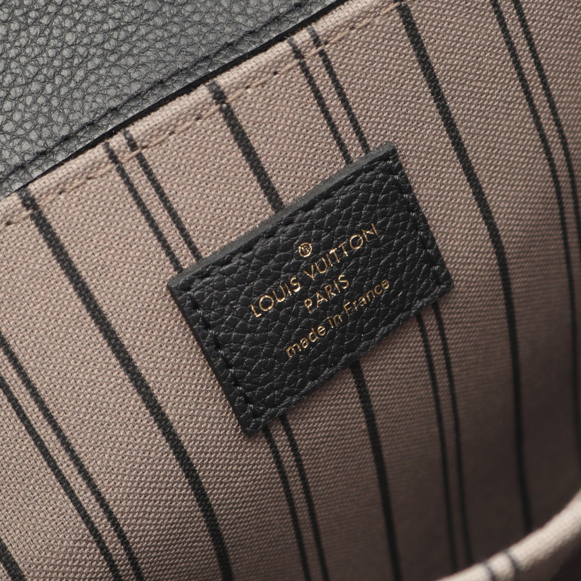 ポシェット メティスMM モノグラムアンプラント ノワール ハンドバッグ レザー ブラック 2WAY ルイヴィトン バッグ LOUIS VUITTON