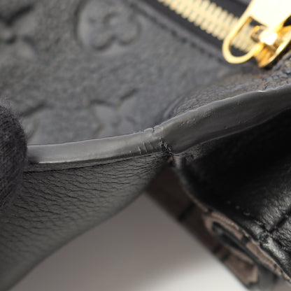 ポシェット メティスMM モノグラムアンプラント ノワール ハンドバッグ レザー ブラック 2WAY ルイヴィトン バッグ LOUIS VUITTON