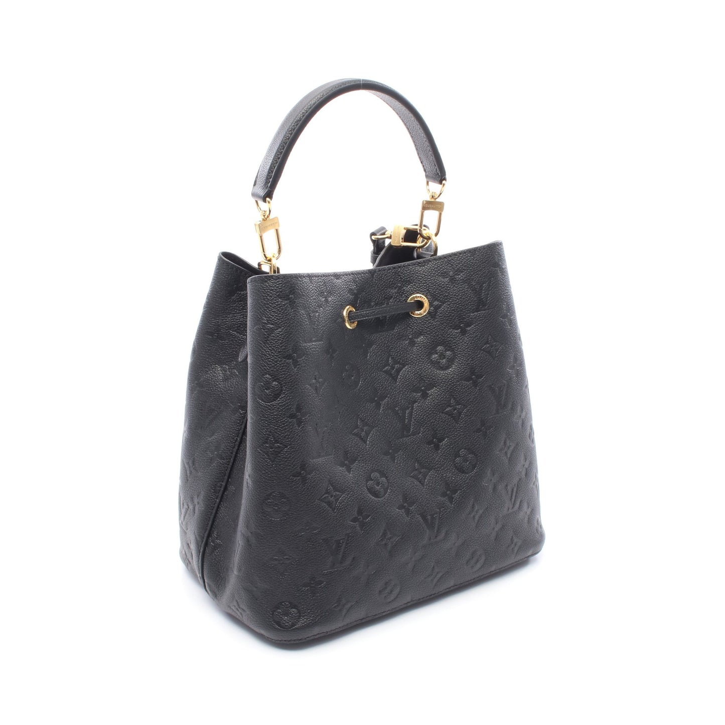 ネオノエ モノグラムアンプラント ノワール ハンドバッグ レザー ブラック 2WAY ルイヴィトン バッグ LOUIS VUITTON