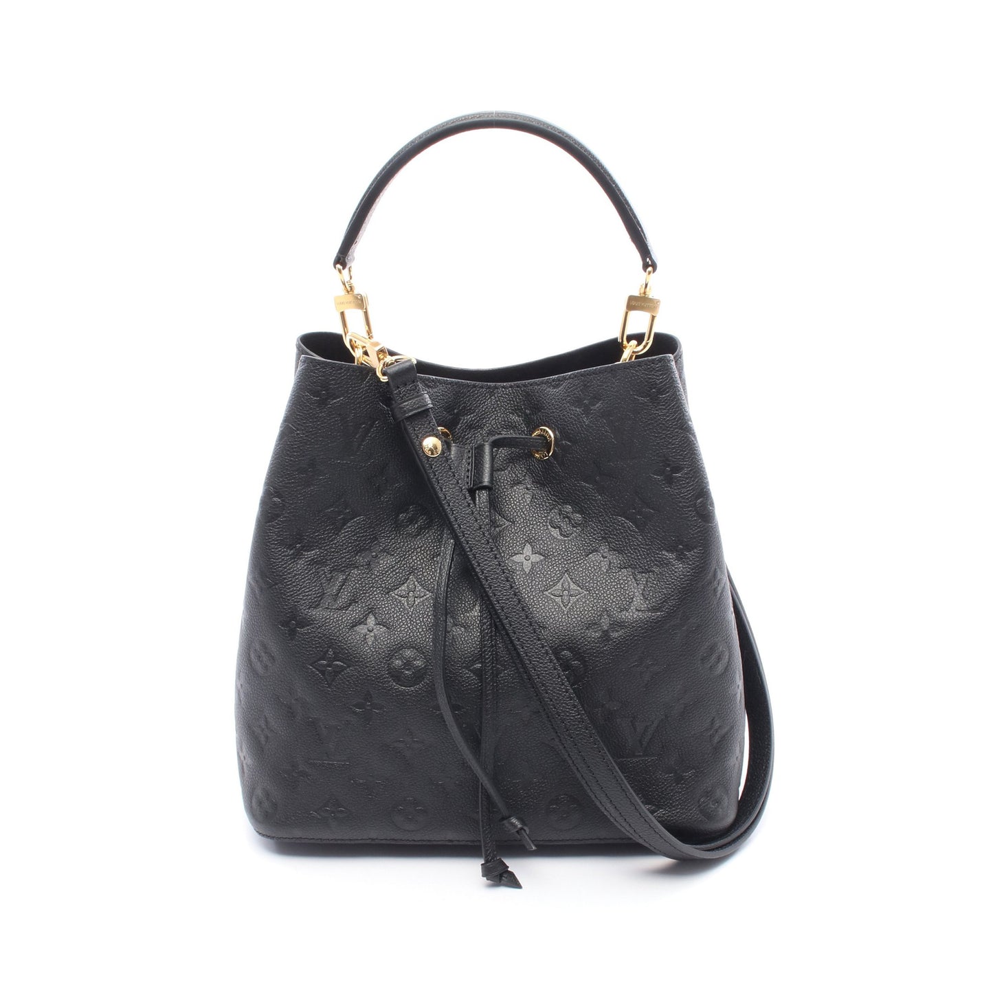 ネオノエ モノグラムアンプラント ノワール ハンドバッグ レザー ブラック 2WAY ルイヴィトン バッグ LOUIS VUITTON
