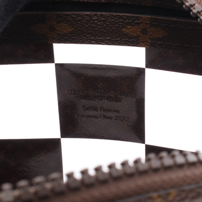 スリムソフトトランク モノグラムチェス ショルダーバッグ PVC ブラウン ルイヴィトン バッグ LOUIS VUITTON