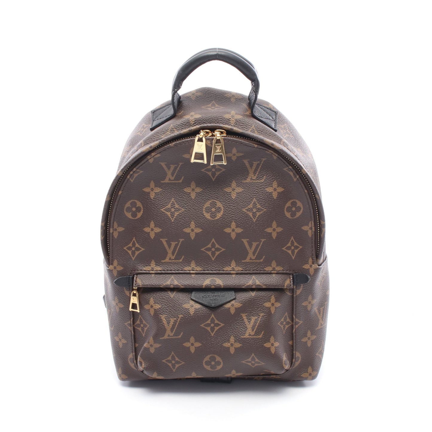 パームスプリングスPM モノグラム バックパック リュックサック PVC レザー ブラウン ブラック ルイヴィトン バッグ LOUIS VUITTON