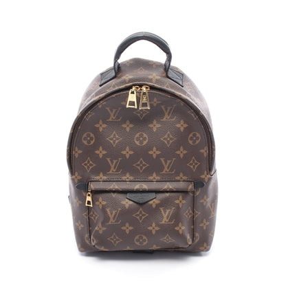 パームスプリングスPM モノグラム バックパック リュックサック PVC レザー ブラウン ブラック ルイヴィトン バッグ LOUIS VUITTON