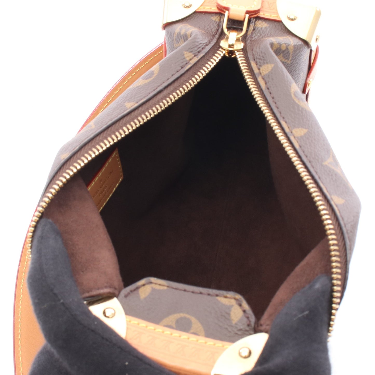 サイドトランクMM モノグラム ハンドバッグ PVC レザー ブラウン 2WAY ルイヴィトン バッグ LOUIS VUITTON