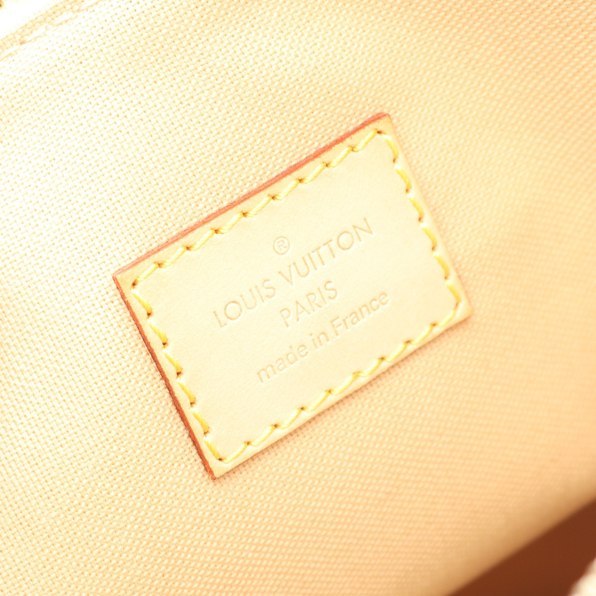 ポシェットボスフォール ダミエアズール ショルダーバッグ PVC レザー ホワイト ルイヴィトン バッグ LOUIS VUITTON
