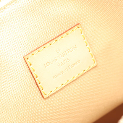 ポシェットボスフォール ダミエアズール ショルダーバッグ PVC レザー ホワイト ルイヴィトン バッグ LOUIS VUITTON
