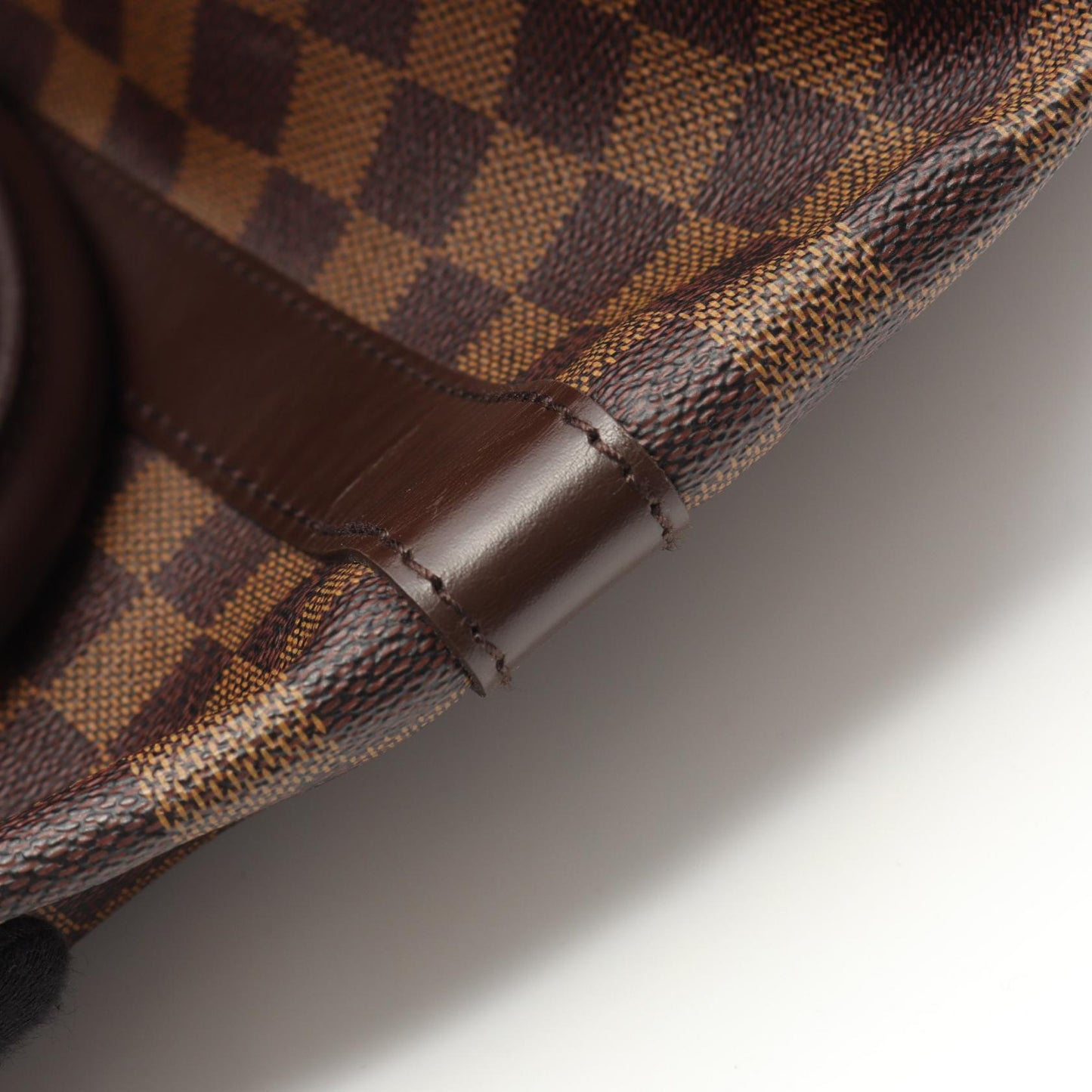 キーポル50 ダミエエベヌ ボストンバッグ PVC レザー ブラウン ルイヴィトン バッグ LOUIS VUITTON