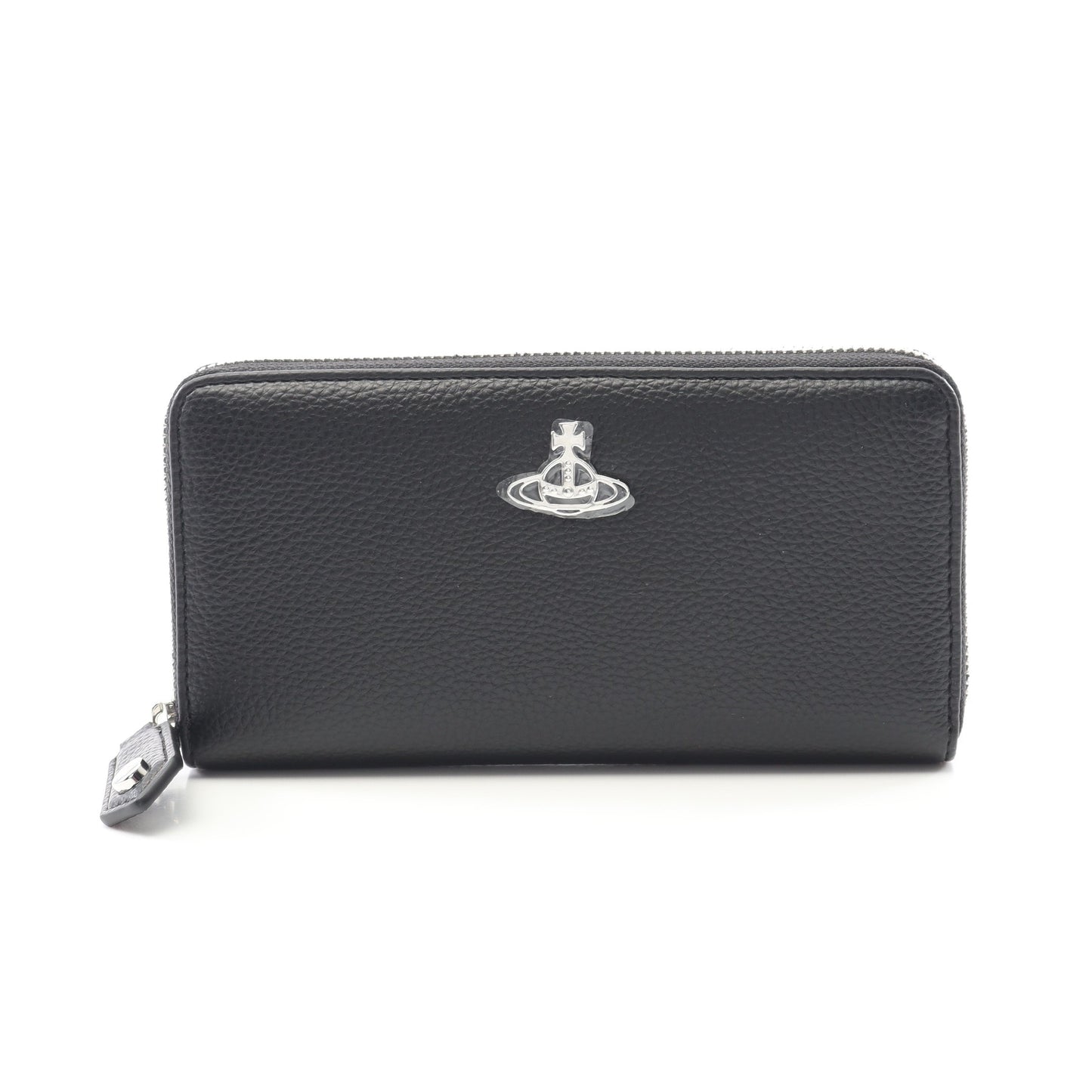 CLASSIC ZIP ROUND WALLET ラウンドファスナー長財布 レザー ブラック  