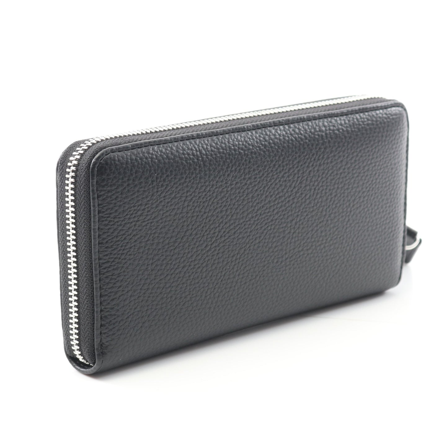 CLASSIC ZIP ROUND WALLET ラウンドファスナー長財布 レザー ブラック  