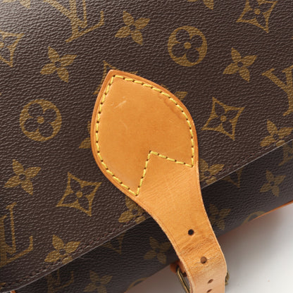 カルトシエールMM モノグラム ショルダーバッグ PVC レザー ブラウン ルイヴィトン バッグ LOUIS VUITTON