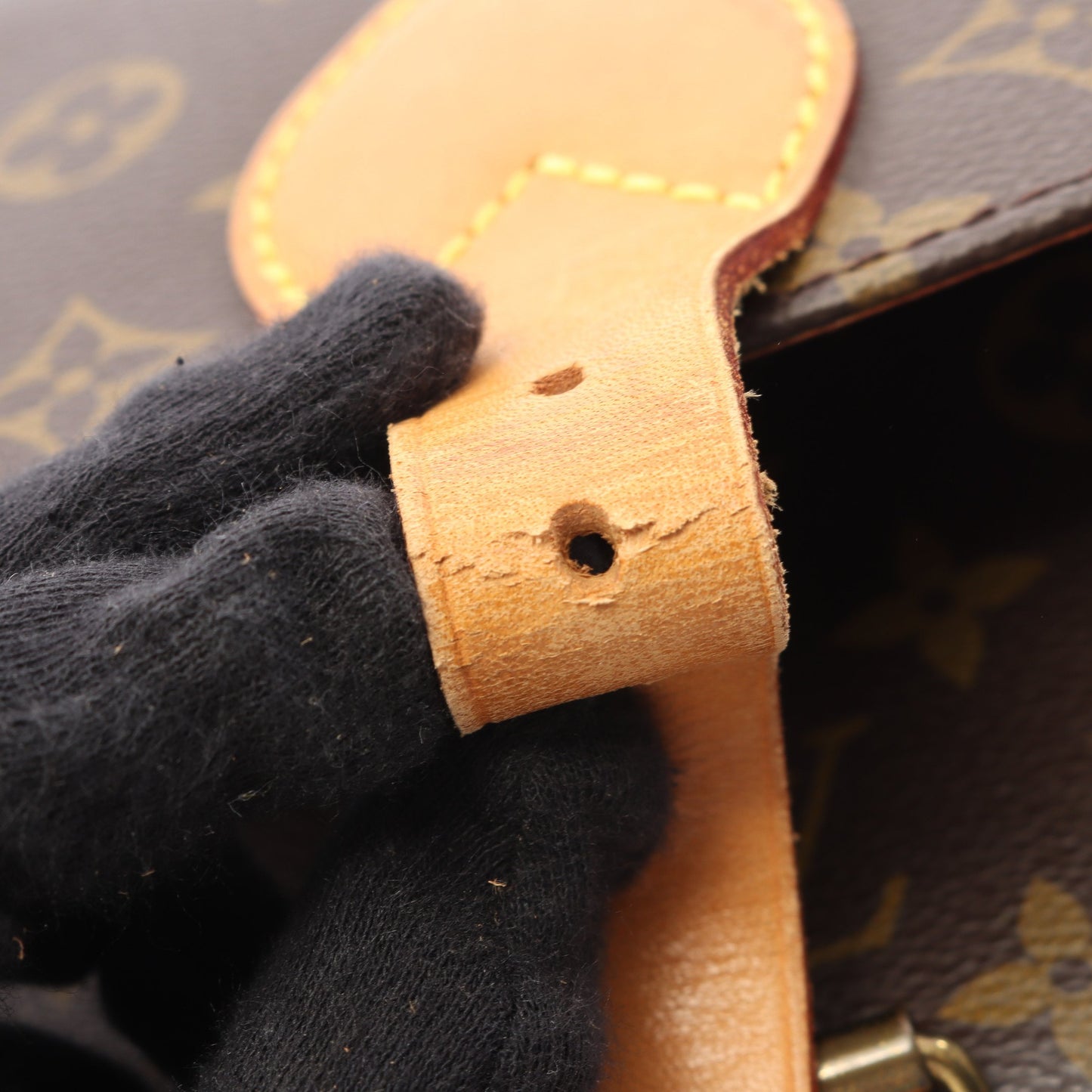 カルトシエールMM モノグラム ショルダーバッグ PVC レザー ブラウン ルイヴィトン バッグ LOUIS VUITTON