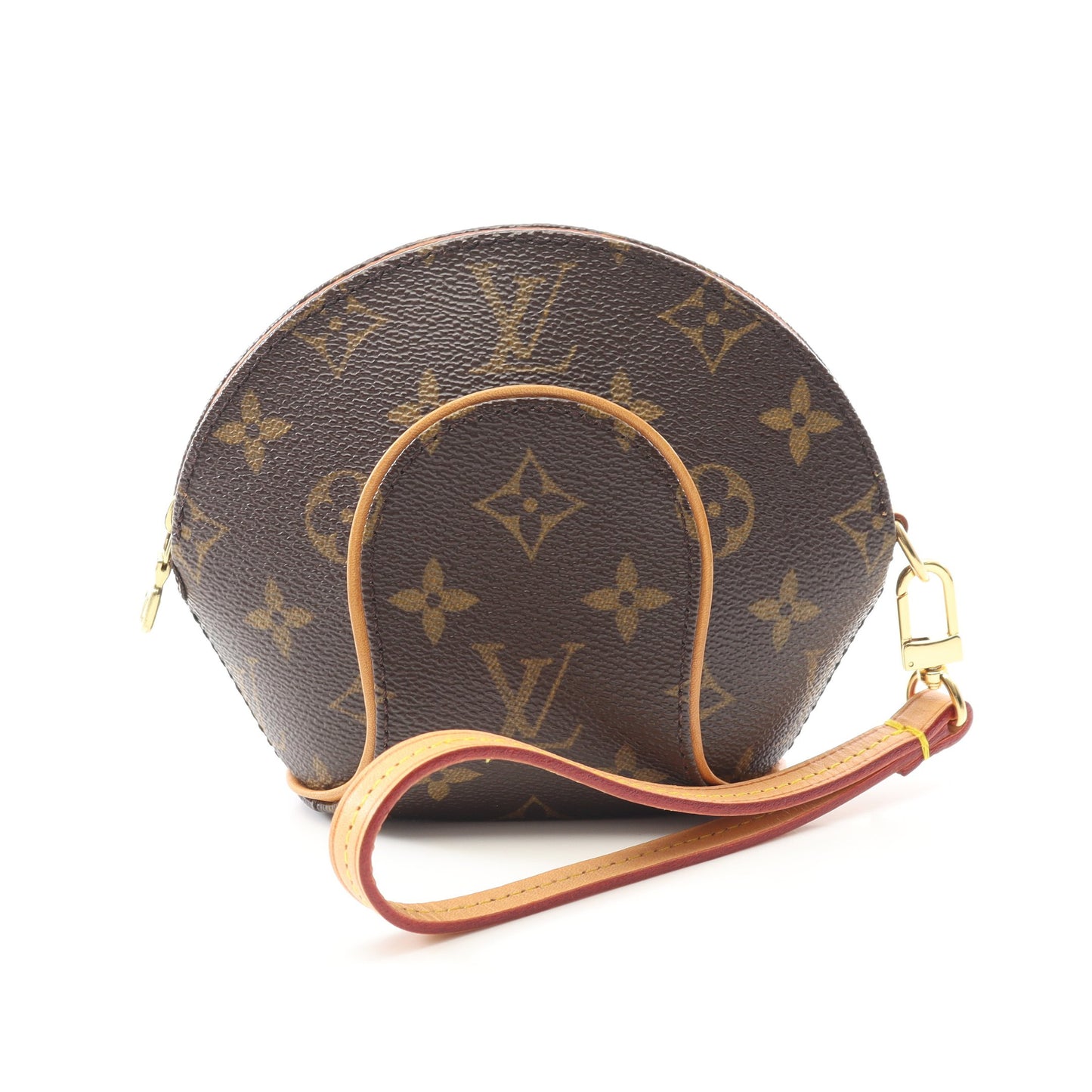 ミニ エリプス モノグラム ポーチ PVC レザー ブラウン ルイヴィトン 財布・小物 LOUIS VUITTON