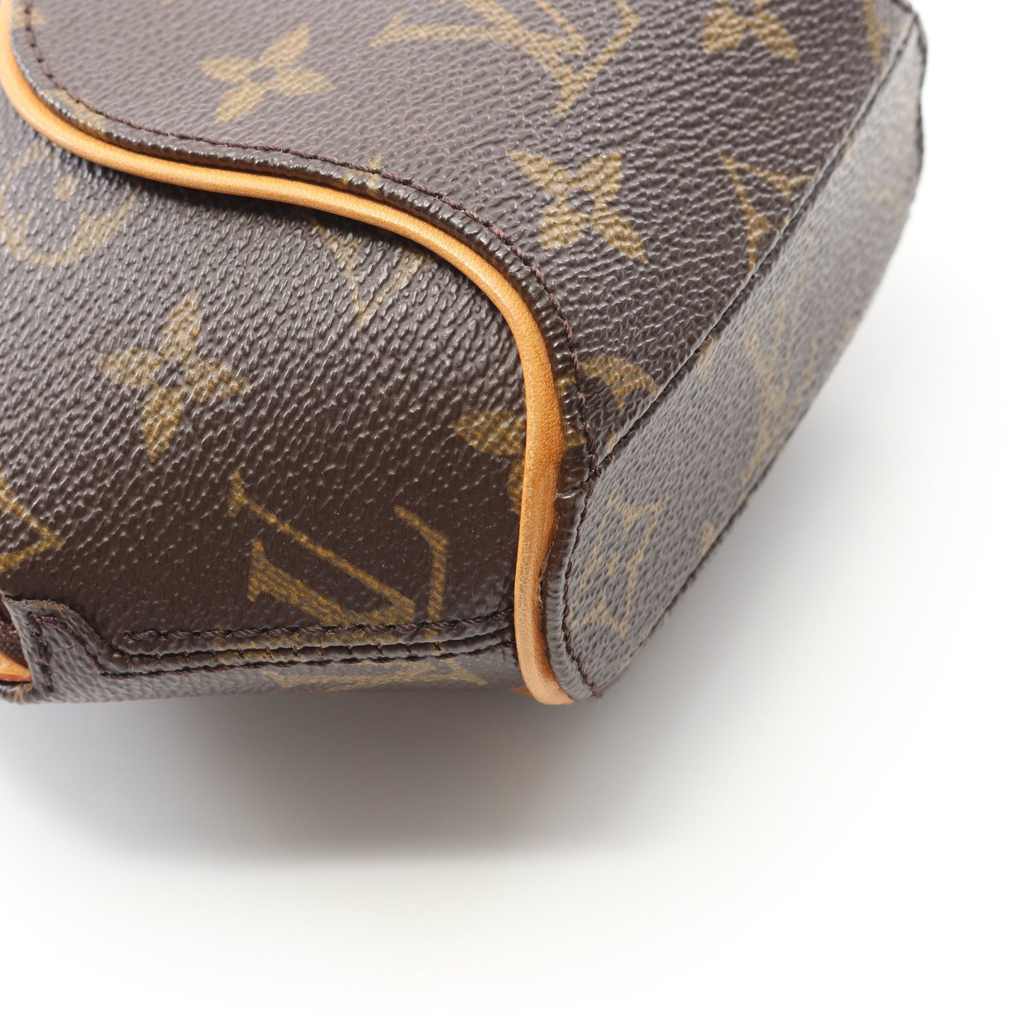 ミニ エリプス モノグラム ポーチ PVC レザー ブラウン ルイヴィトン 財布・小物 LOUIS VUITTON