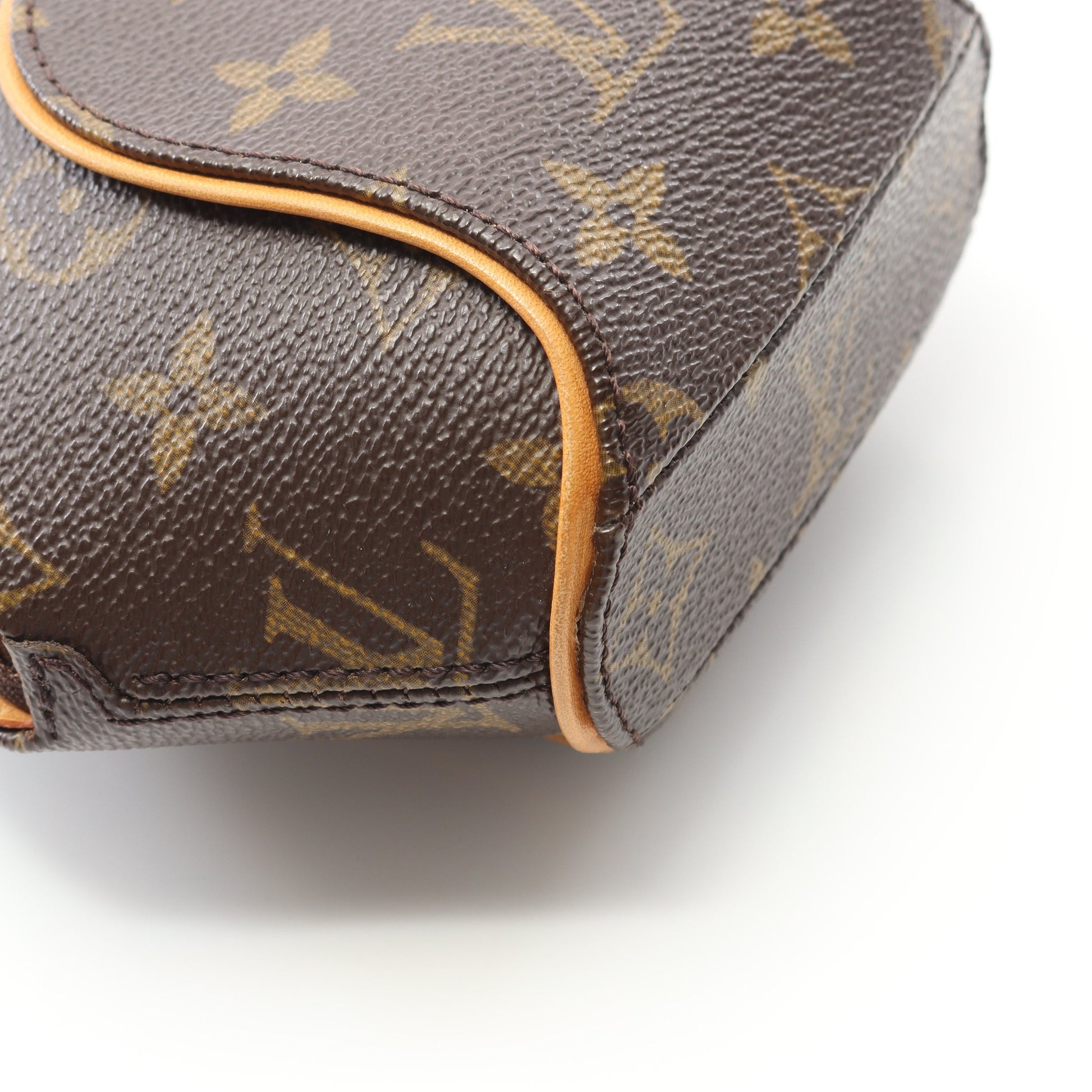 ミニ エリプス モノグラム ポーチ PVC レザー ブラウン ルイヴィトン 財布・小物 LOUIS VUITTON