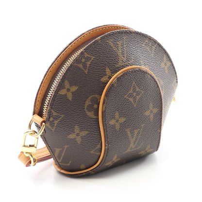 ミニ エリプス モノグラム ポーチ PVC レザー ブラウン ルイヴィトン 財布・小物 LOUIS VUITTON