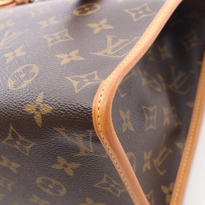 ポパンクール オ モノグラム ショルダーバッグ トートバッグ PVC レザー ブラウン ルイヴィトン バッグ LOUIS VUITTON